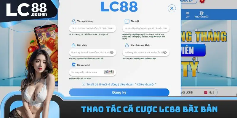 Trang chủ 19 Thao tác cá cược LC88 bài bản